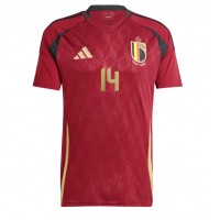 Echipament fotbal Belgia Dodi Lukebakio #14 Tricou Acasa European 2024 maneca scurta